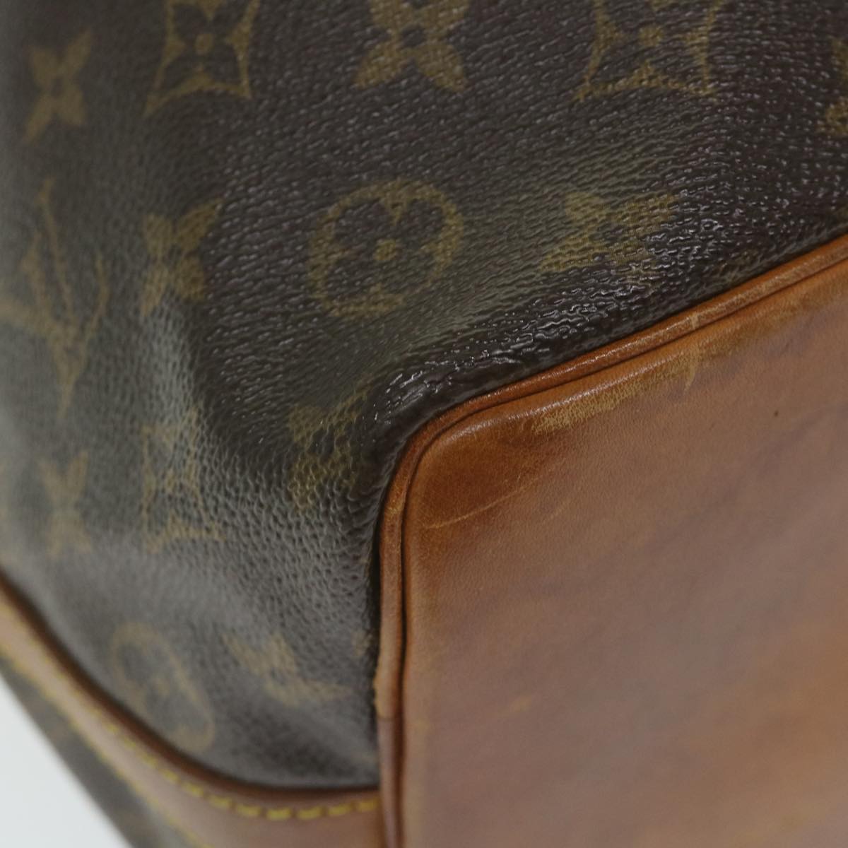 LOUIS VUITTON Monogram Petit Noe Shoulder Bag M42226 LV Auth 58718