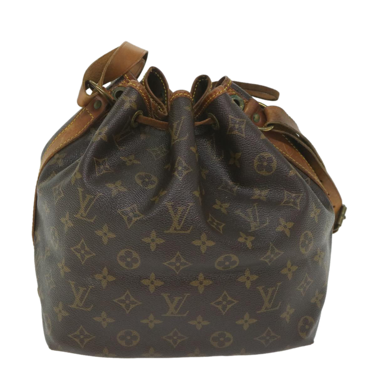 LOUIS VUITTON Monogram Petit Noe Shoulder Bag M42226 LV Auth 58718