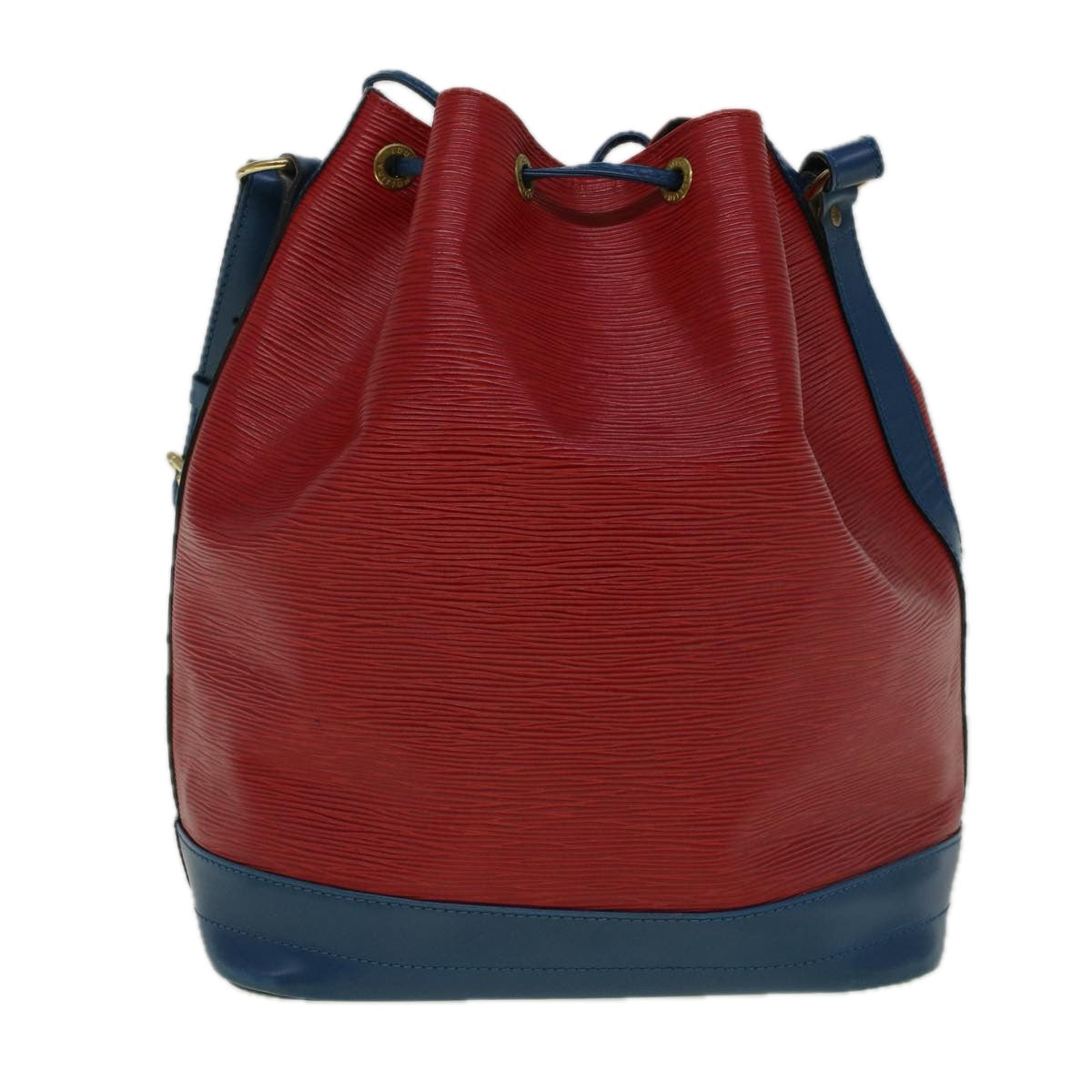 LOUIS VUITTON Epi Noe Shoulder Bag Bicolor Red Blue M44084 LV Auth 58724