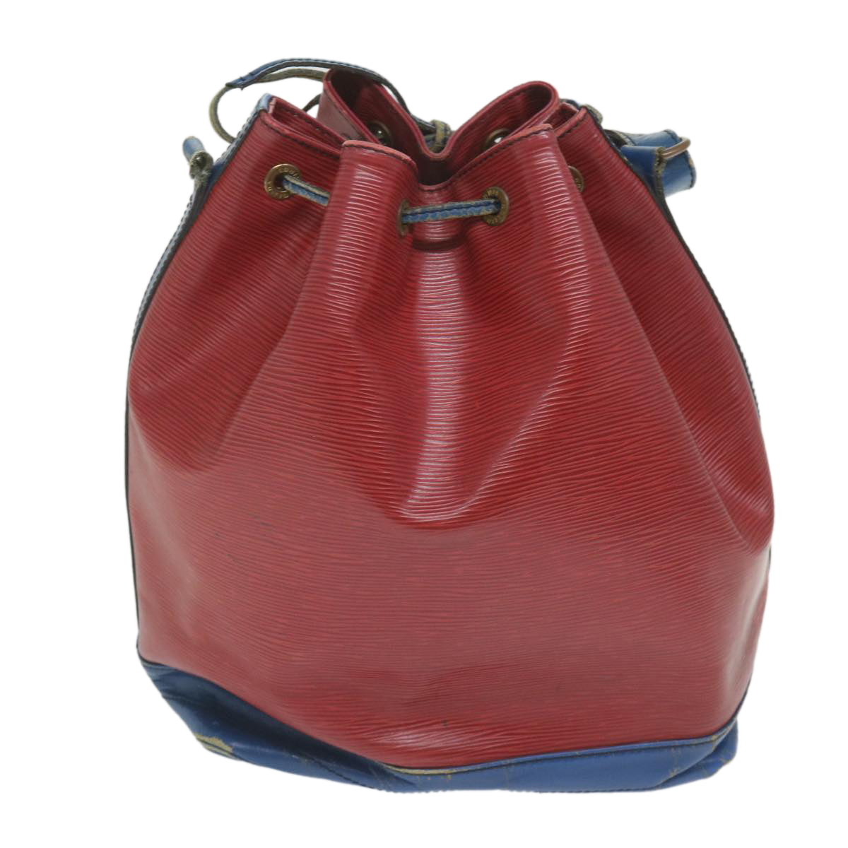 LOUIS VUITTON Epi Noe Shoulder Bag Bicolor Red Blue M44084 LV Auth 58753