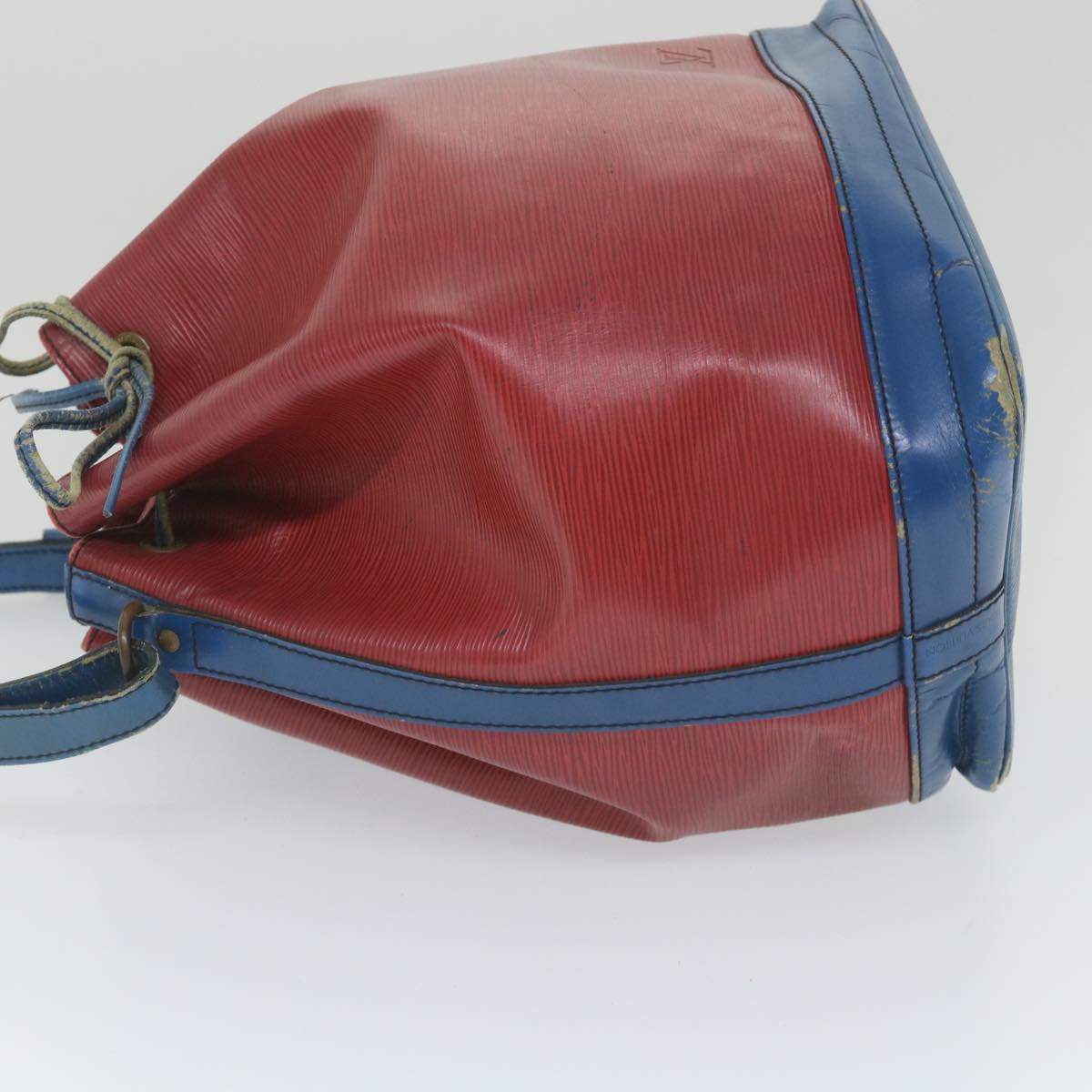 LOUIS VUITTON Epi Noe Shoulder Bag Bicolor Red Blue M44084 LV Auth 58753