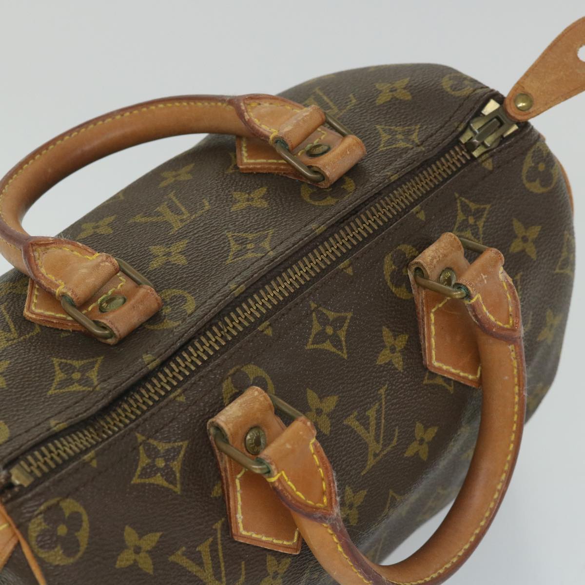 LOUIS VUITTON Monogram Speedy 25 Hand Bag M41528 LV Auth 58754