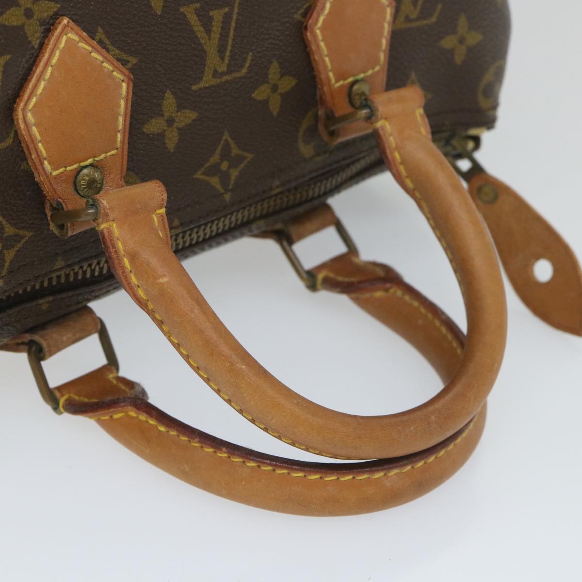 LOUIS VUITTON Monogram Speedy 25 Hand Bag M41528 LV Auth 58754