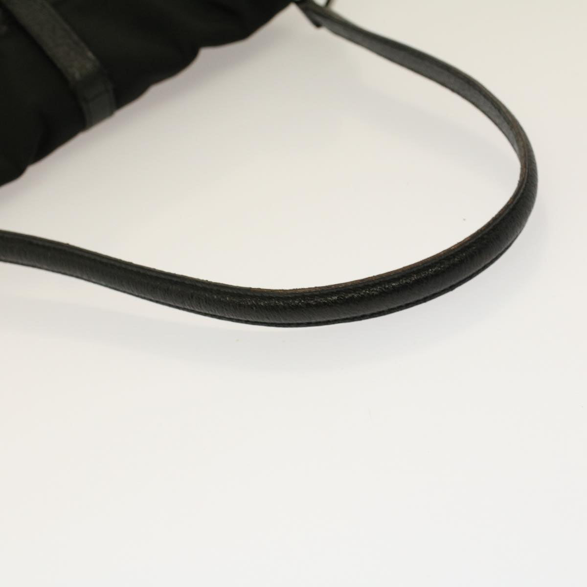 GUCCI Jackie Shoulder Bag Nylon Black Auth 58805