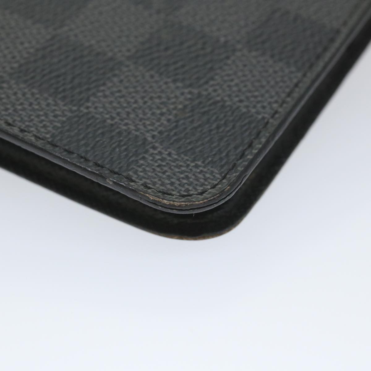 LOUIS VUITTON Damier Graphite iPad Air2 Case N61248 LV Auth 58825