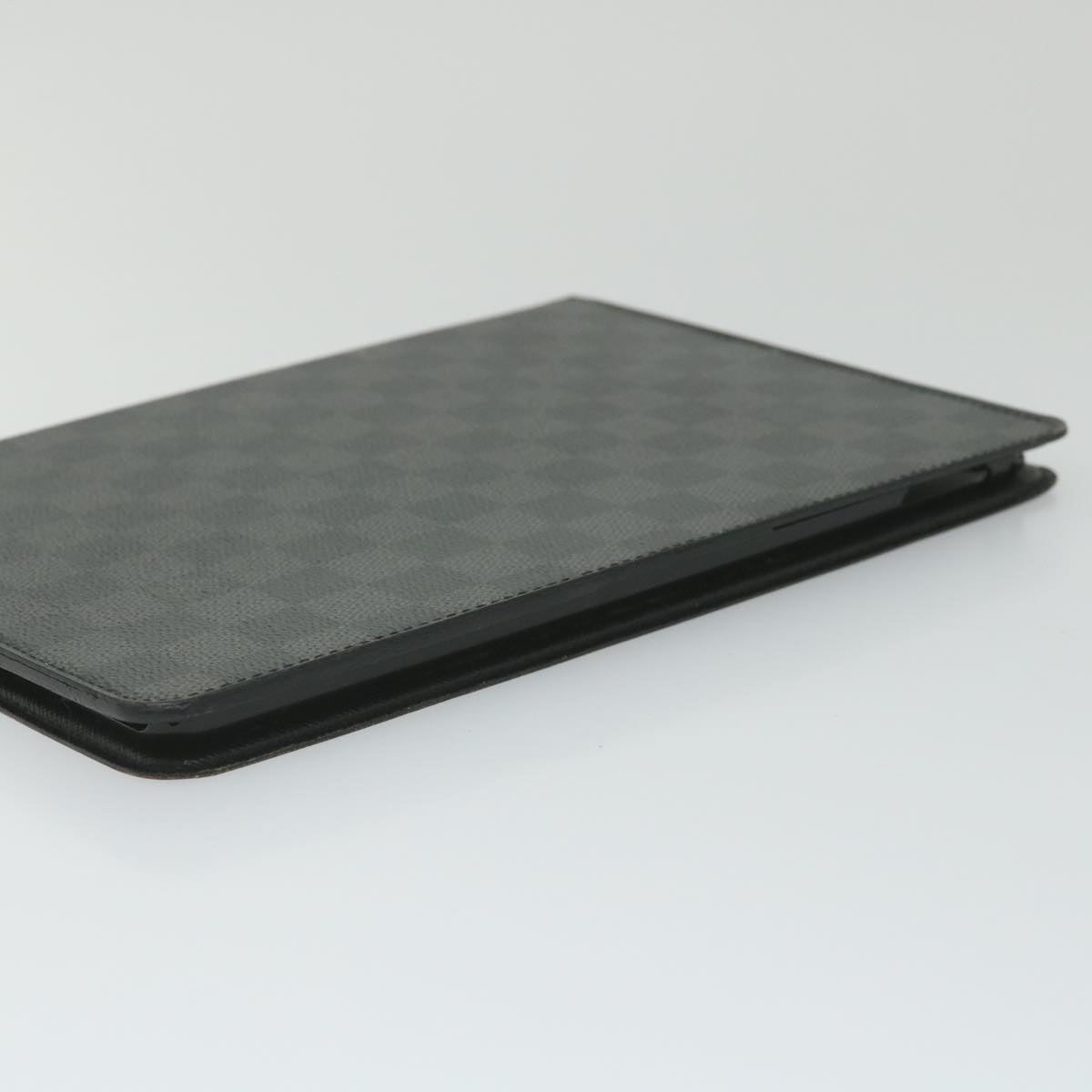 LOUIS VUITTON Damier Graphite iPad Air2 Case N61248 LV Auth 58825