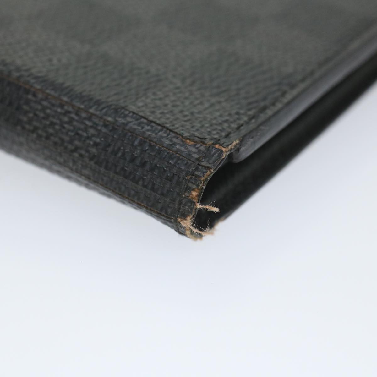 LOUIS VUITTON Damier Graphite iPad Air2 Case N61248 LV Auth 58825