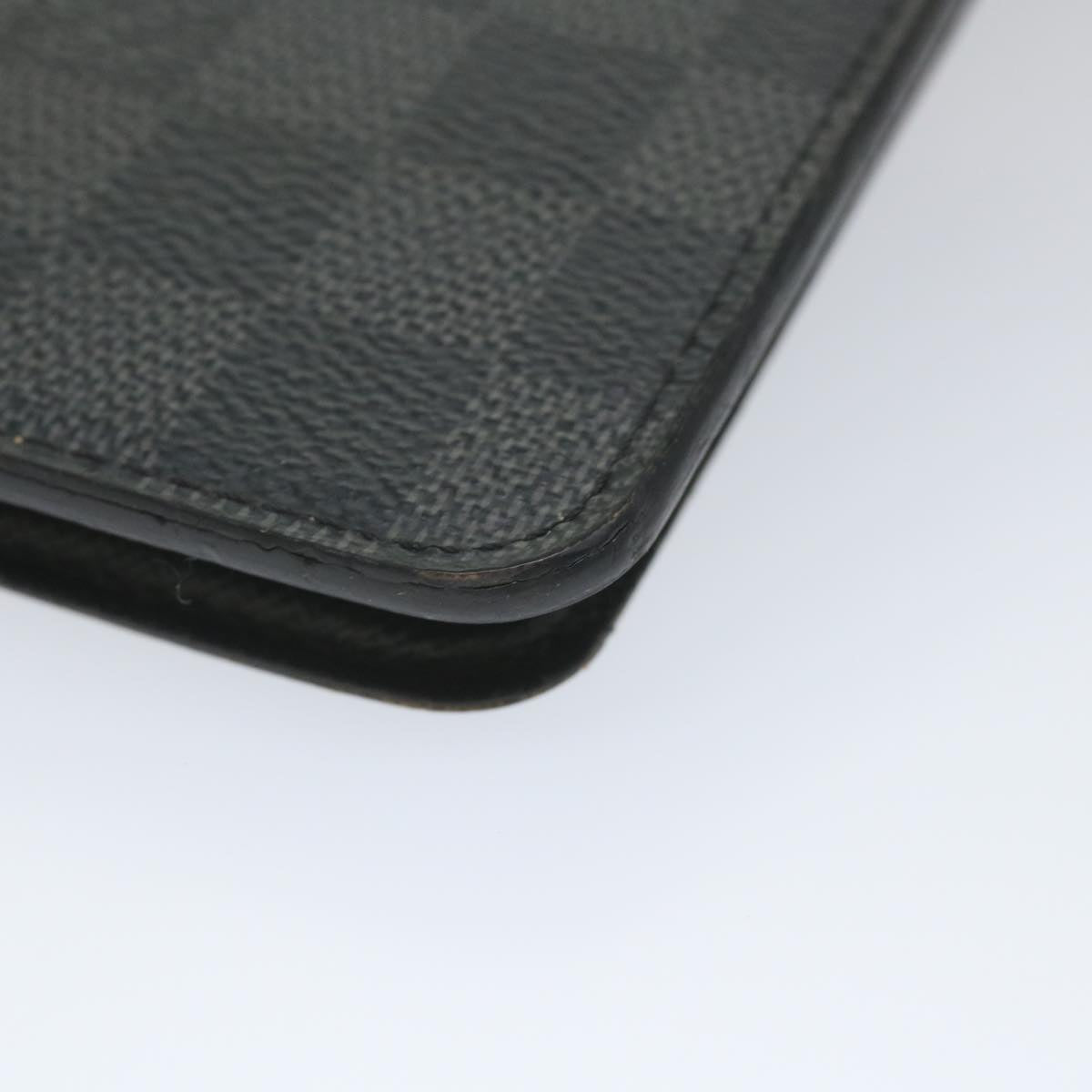 LOUIS VUITTON Damier Graphite iPad Air2 Case N61248 LV Auth 58825