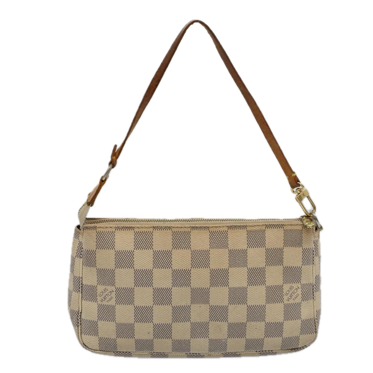 LOUIS VUITTON Damier Azur Pochette Accessoires Pouch N51986 LV Auth 58851 - 0