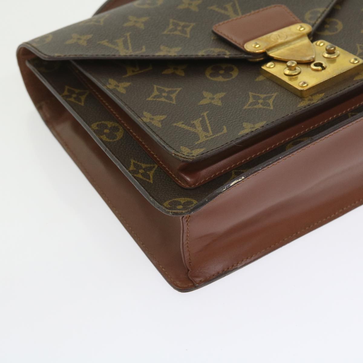 LOUIS VUITTON Monogram Monceau 26 Shoulder Bag 2way M51187 LV Auth 58867