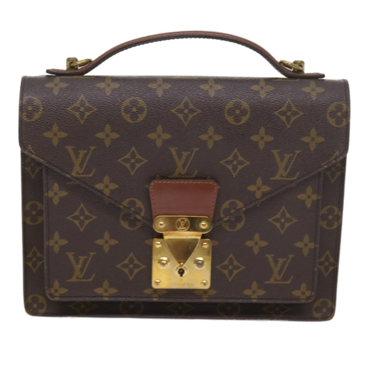 LOUIS VUITTON Monogram Monceau 26 Shoulder Bag 2way M51187 LV Auth 58867