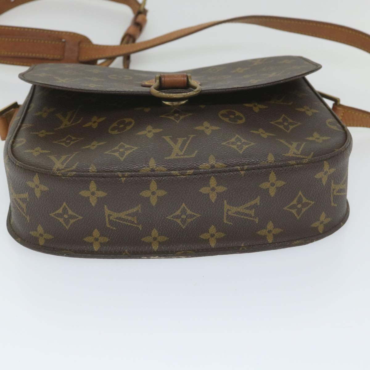 LOUIS VUITTON Monogram Saint Cloud GM Shoulder Bag M51242 LV Auth 58871