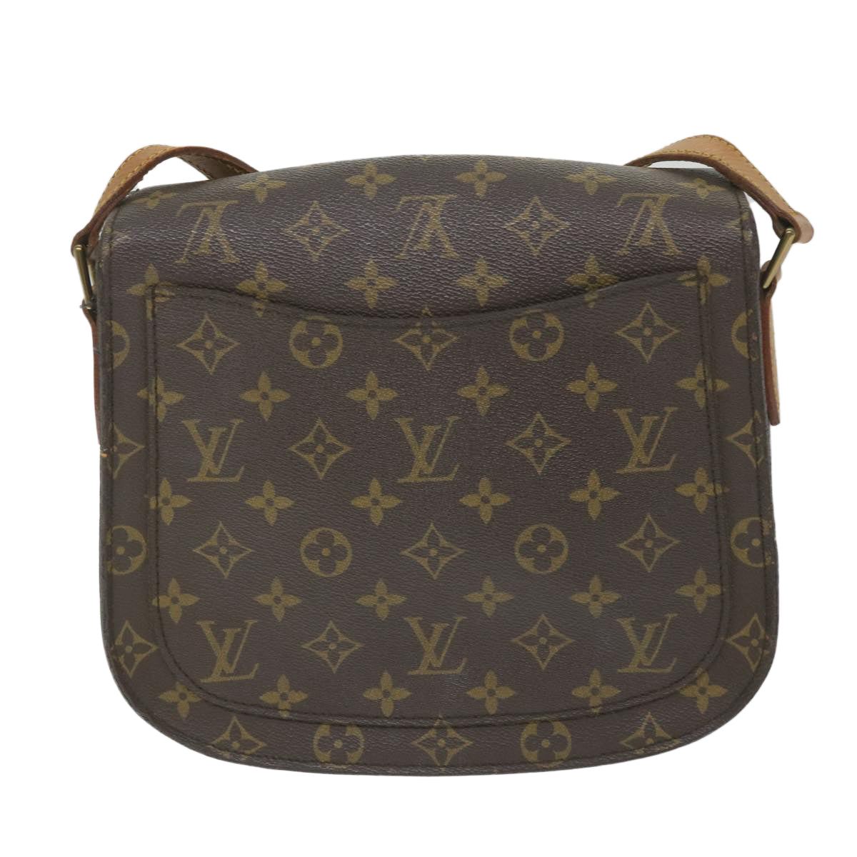 LOUIS VUITTON Monogram Saint Cloud GM Shoulder Bag M51242 LV Auth 58871