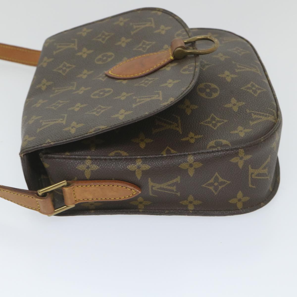 LOUIS VUITTON Monogram Saint Cloud GM Shoulder Bag M51242 LV Auth 58871