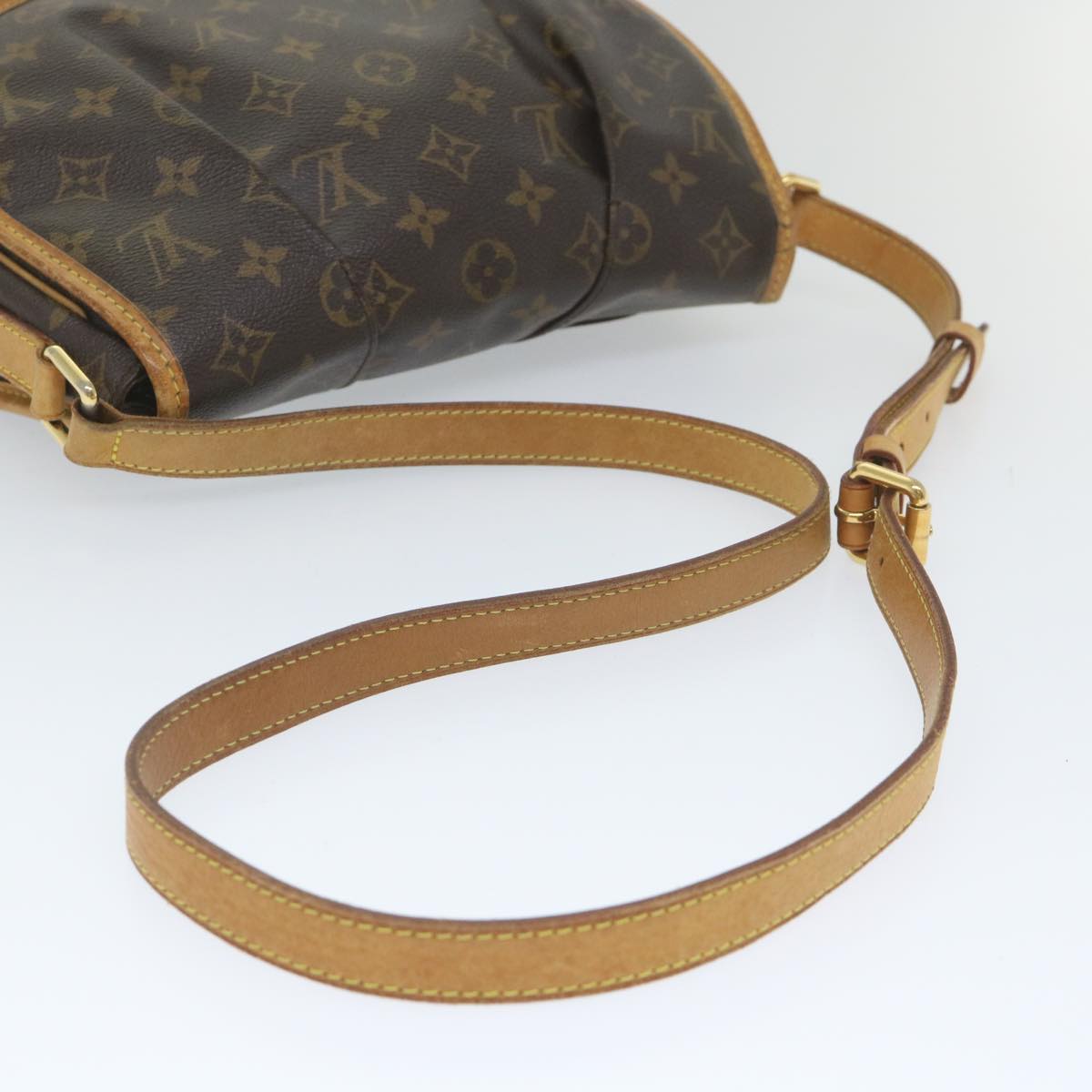 LOUIS VUITTON Monogram Menilmontant PM Shoulder Bag M40474 LV Auth 58872