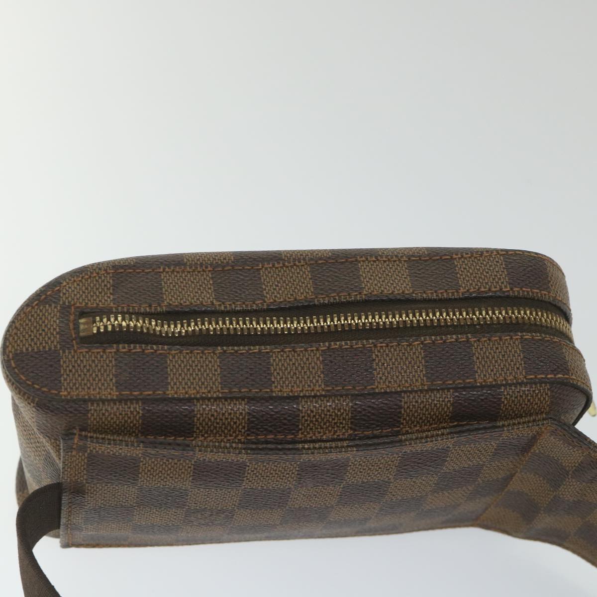 LOUIS VUITTON Damier Ebene Geronimos Shoulder Bag N51994 LV Auth 58874