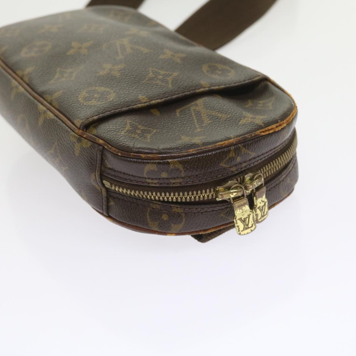 LOUIS VUITTON Monogram Pochette Gange Shoulder Bag M51870 LV Auth 58876