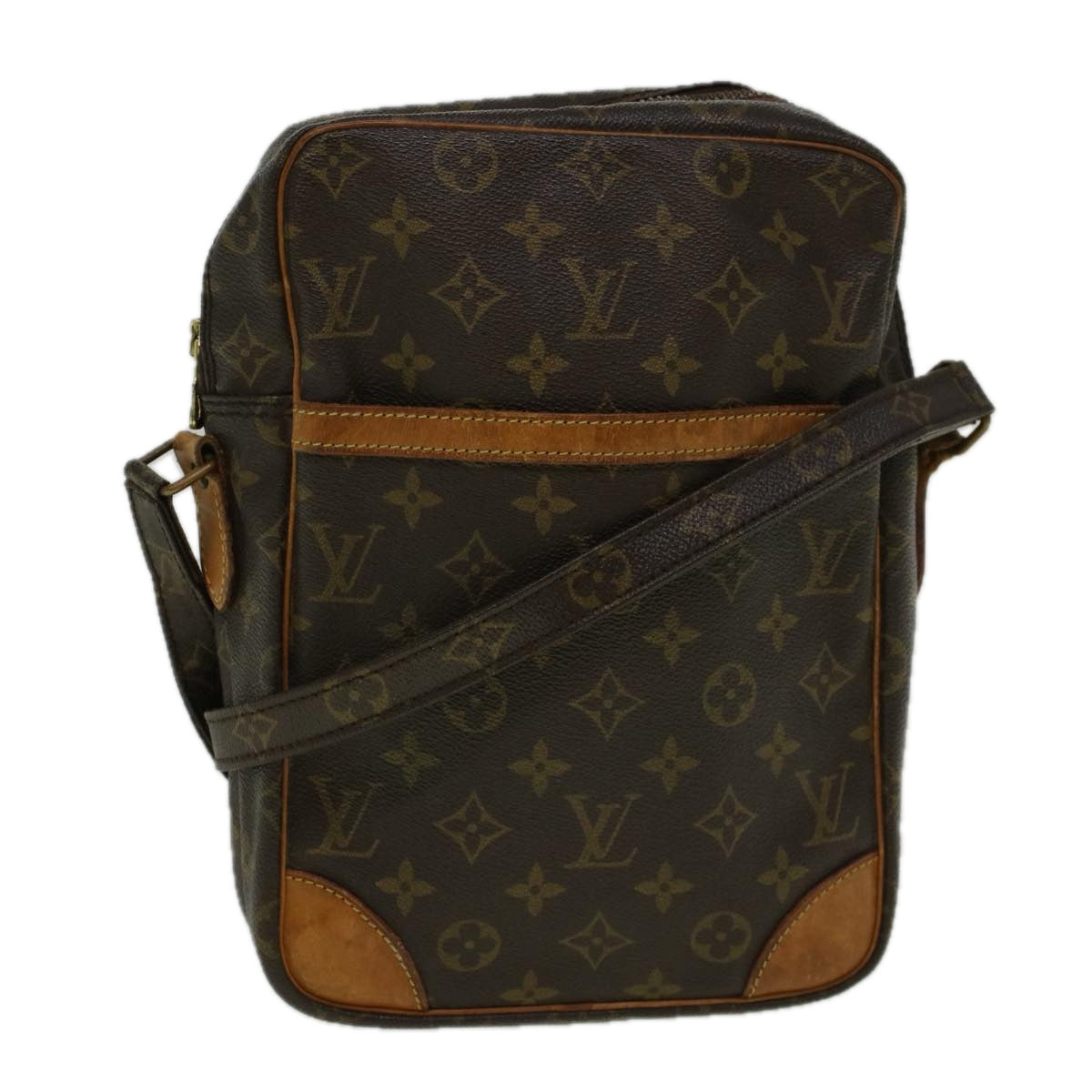 LOUIS VUITTON Monogram Danube GM Shoulder Bag M45262 LV Auth 58881