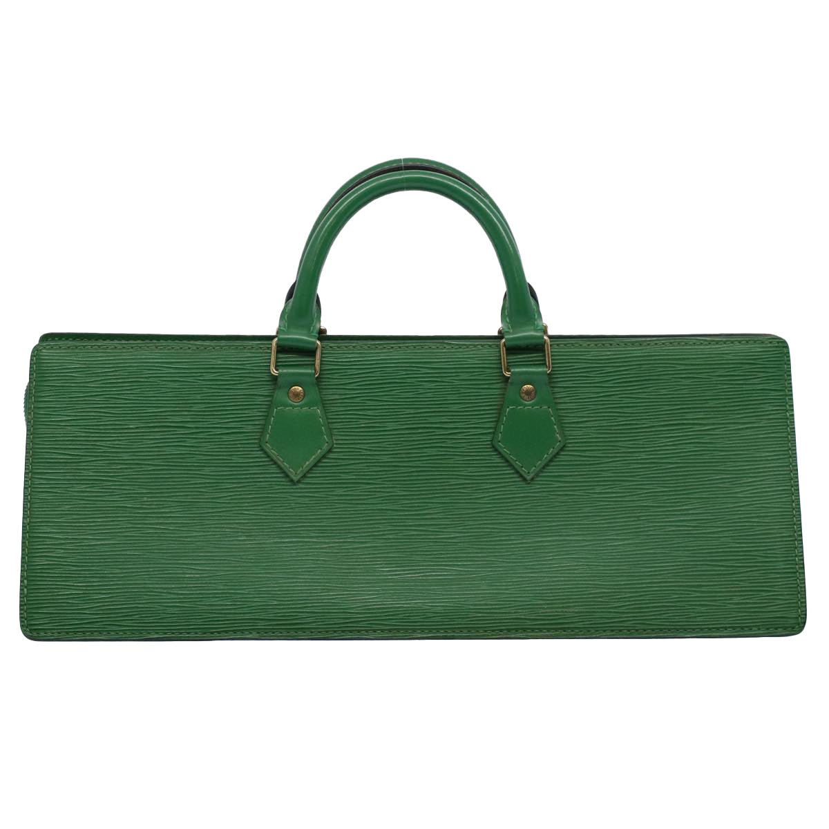 LOUIS VUITTON Epi Sac Triangle Hand Bag Green M52094 LV Auth 58895 - 0