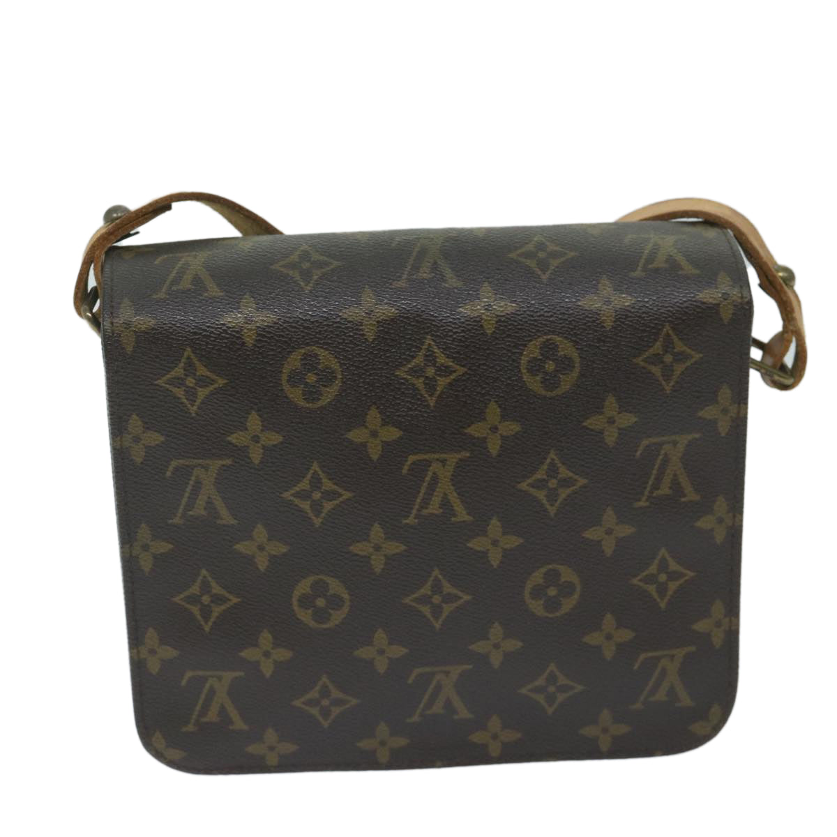 LOUIS VUITTON Monogram Cartouchiere MM Shoulder Bag M51253 LV Auth 58912 - 0