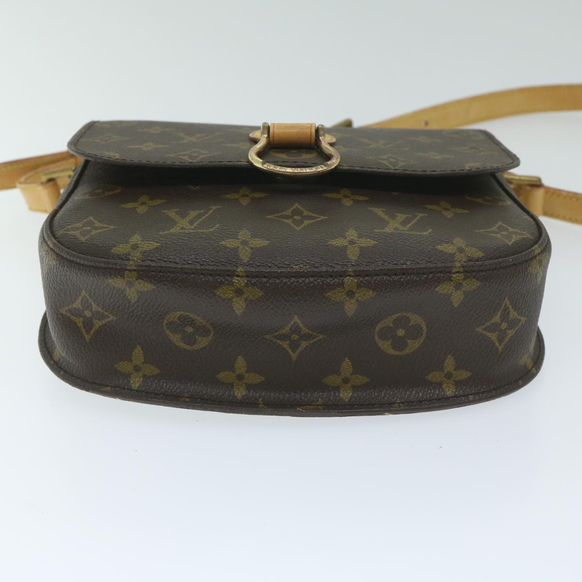 LOUIS VUITTON Monogram Saint Cloud MM Shoulder Bag M51243 LV Auth 58913