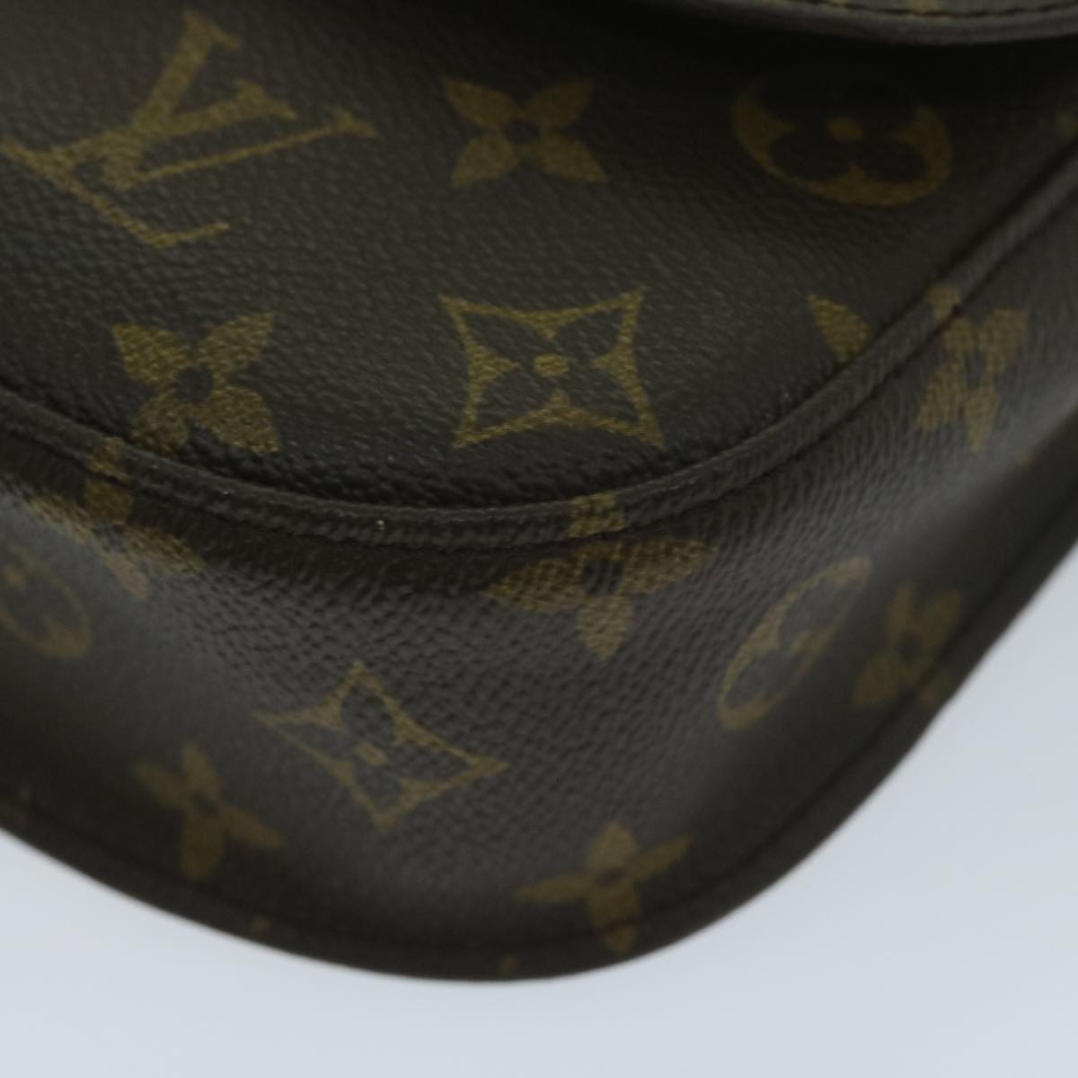 LOUIS VUITTON Monogram Saint Cloud MM Shoulder Bag M51243 LV Auth 58913