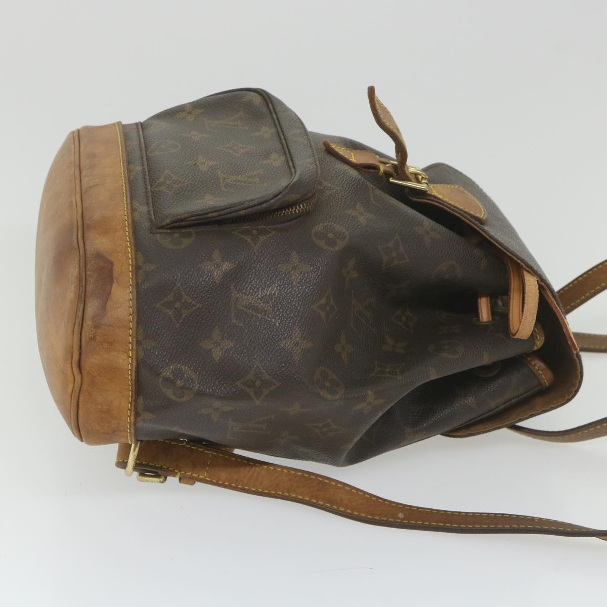 LOUIS VUITTON Monogram Montsouris MM Backpack M51136 LV Auth 58940