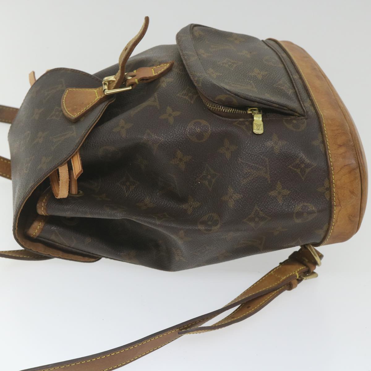 LOUIS VUITTON Monogram Montsouris MM Backpack M51136 LV Auth 58940