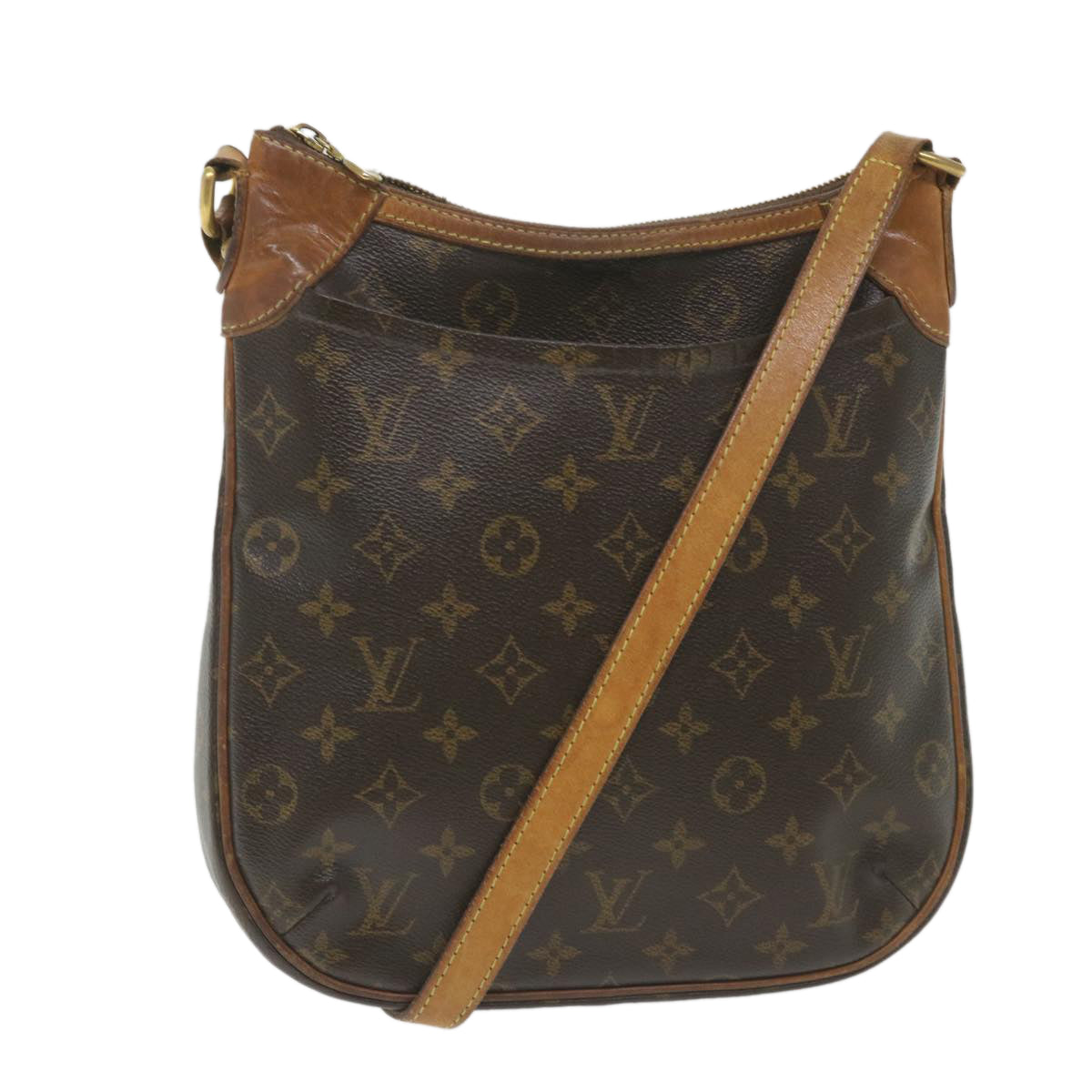 LOUIS VUITTON Monogram Odeon PM Shoulder Bag M56390 LV Auth 58941