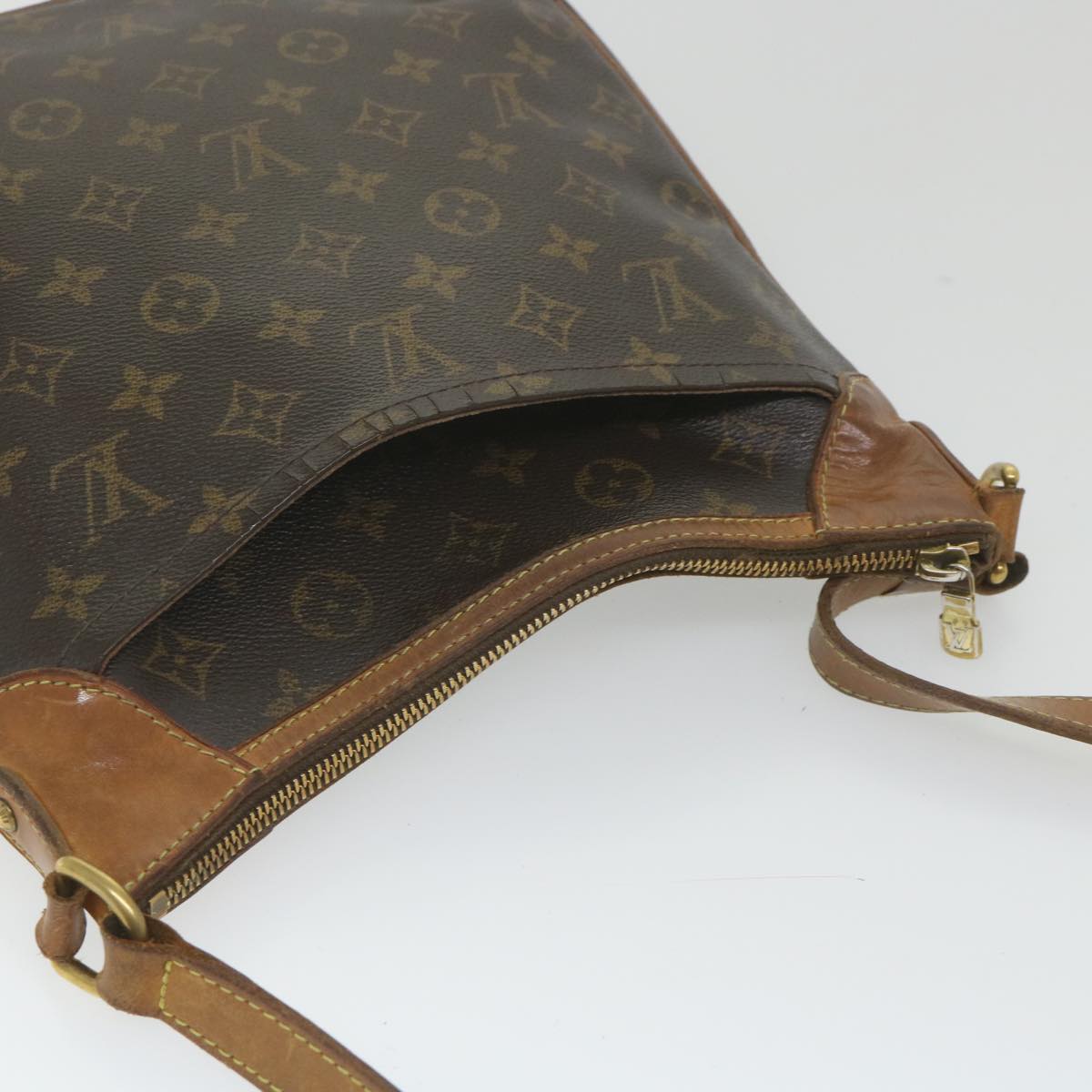 LOUIS VUITTON Monogram Odeon PM Shoulder Bag M56390 LV Auth 58941