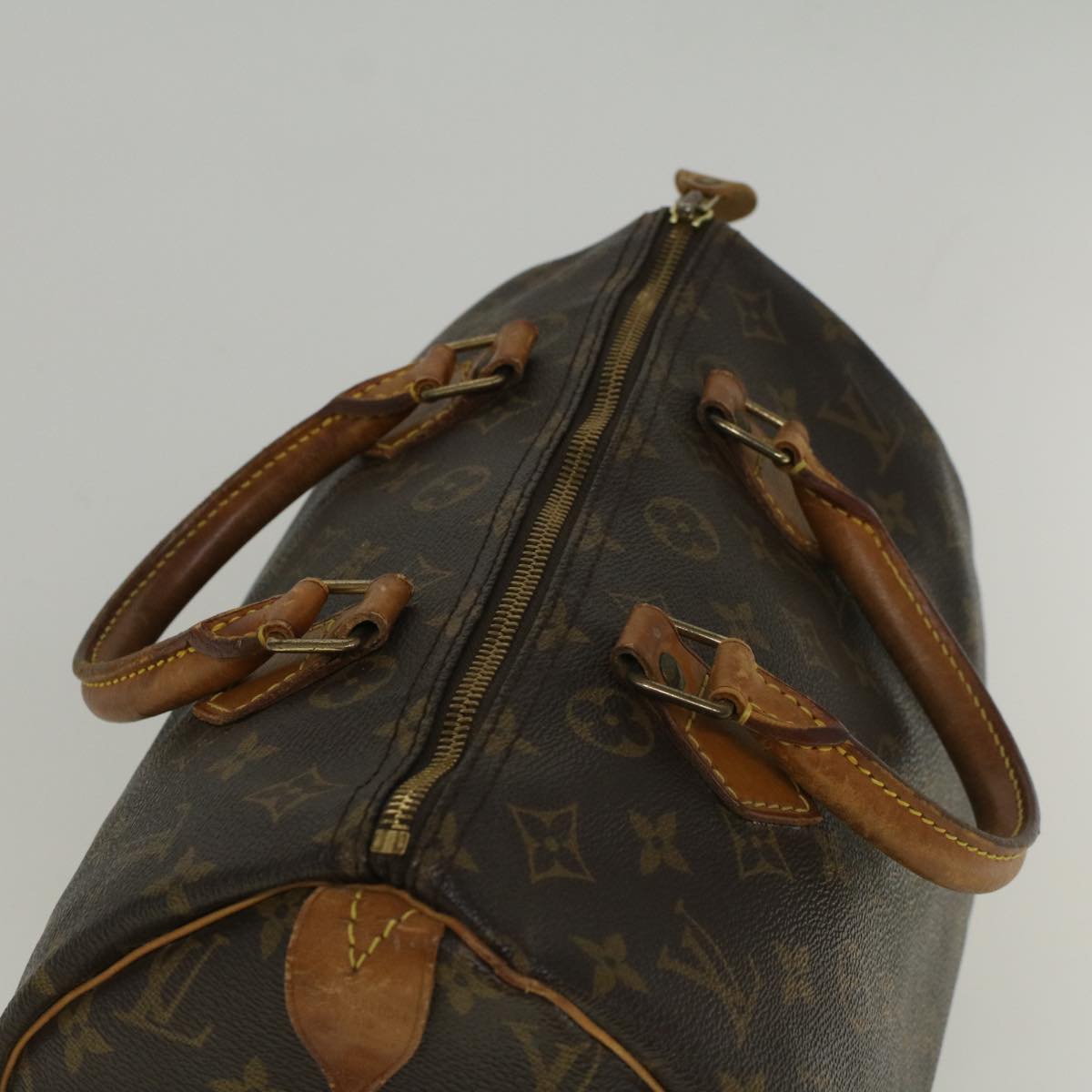 LOUIS VUITTON Monogram Speedy 30 Hand Bag M41526 LV Auth 58952