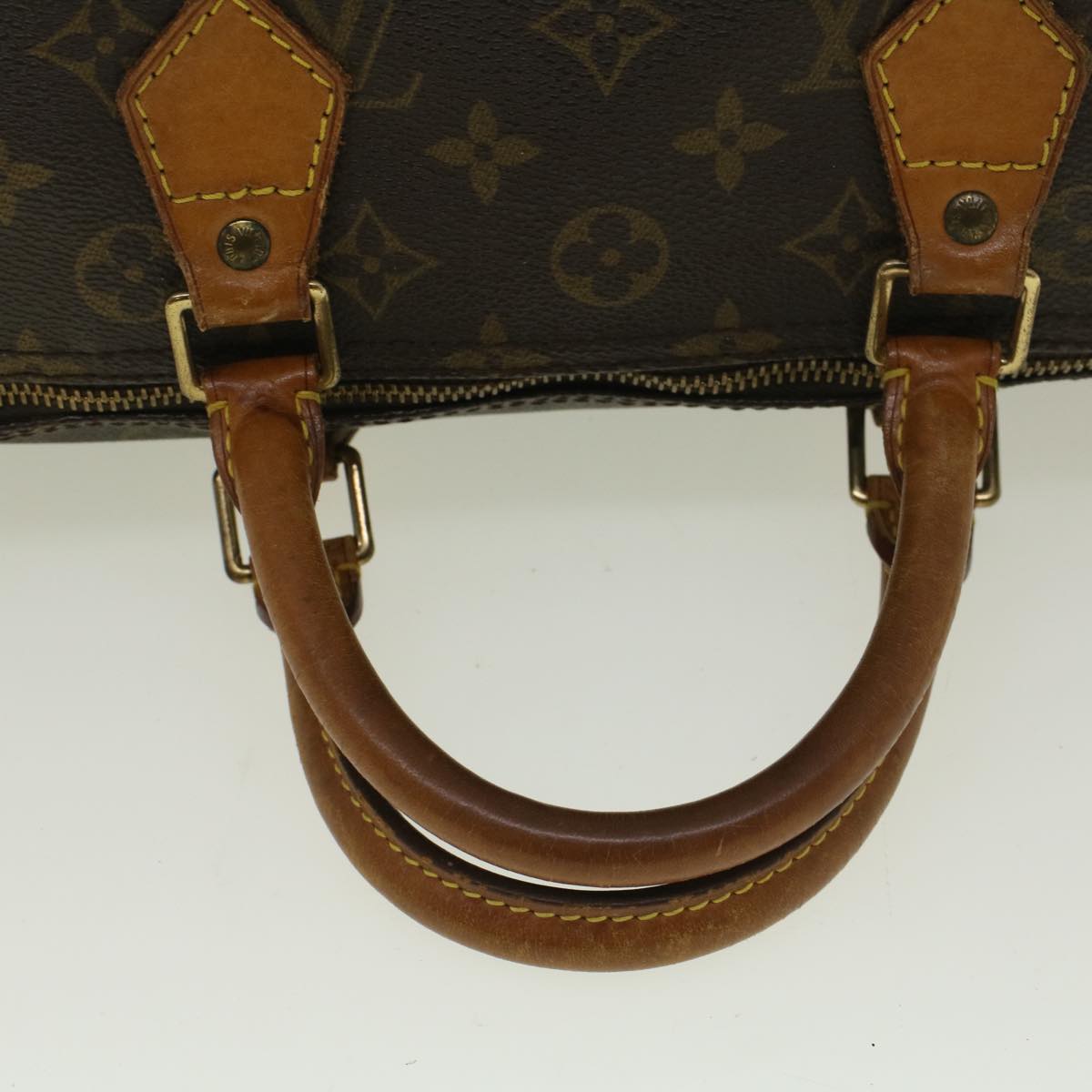 LOUIS VUITTON Monogram Speedy 30 Hand Bag M41526 LV Auth 58952