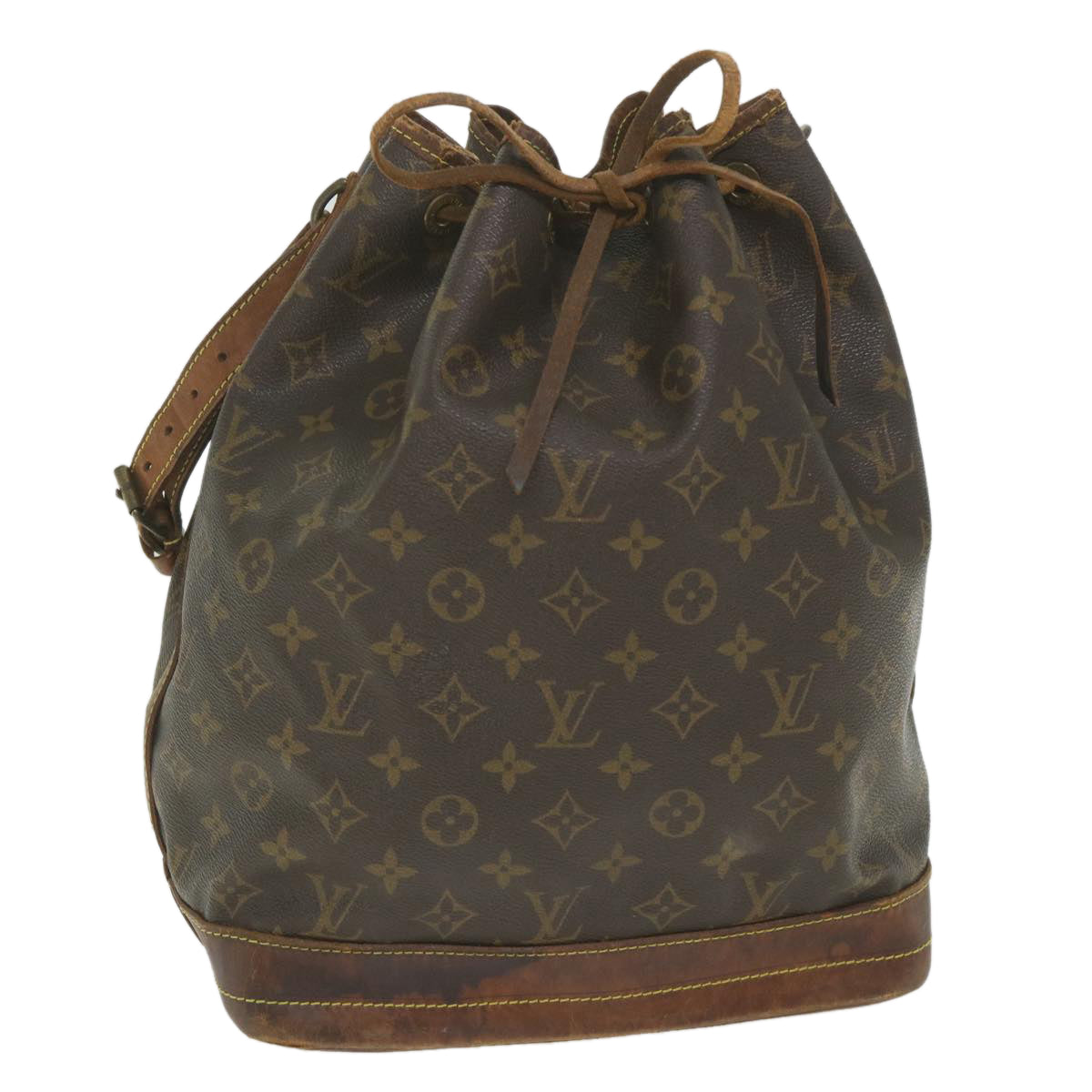 LOUIS VUITTON Monogram Noe Shoulder Bag M42224 LV Auth 58955