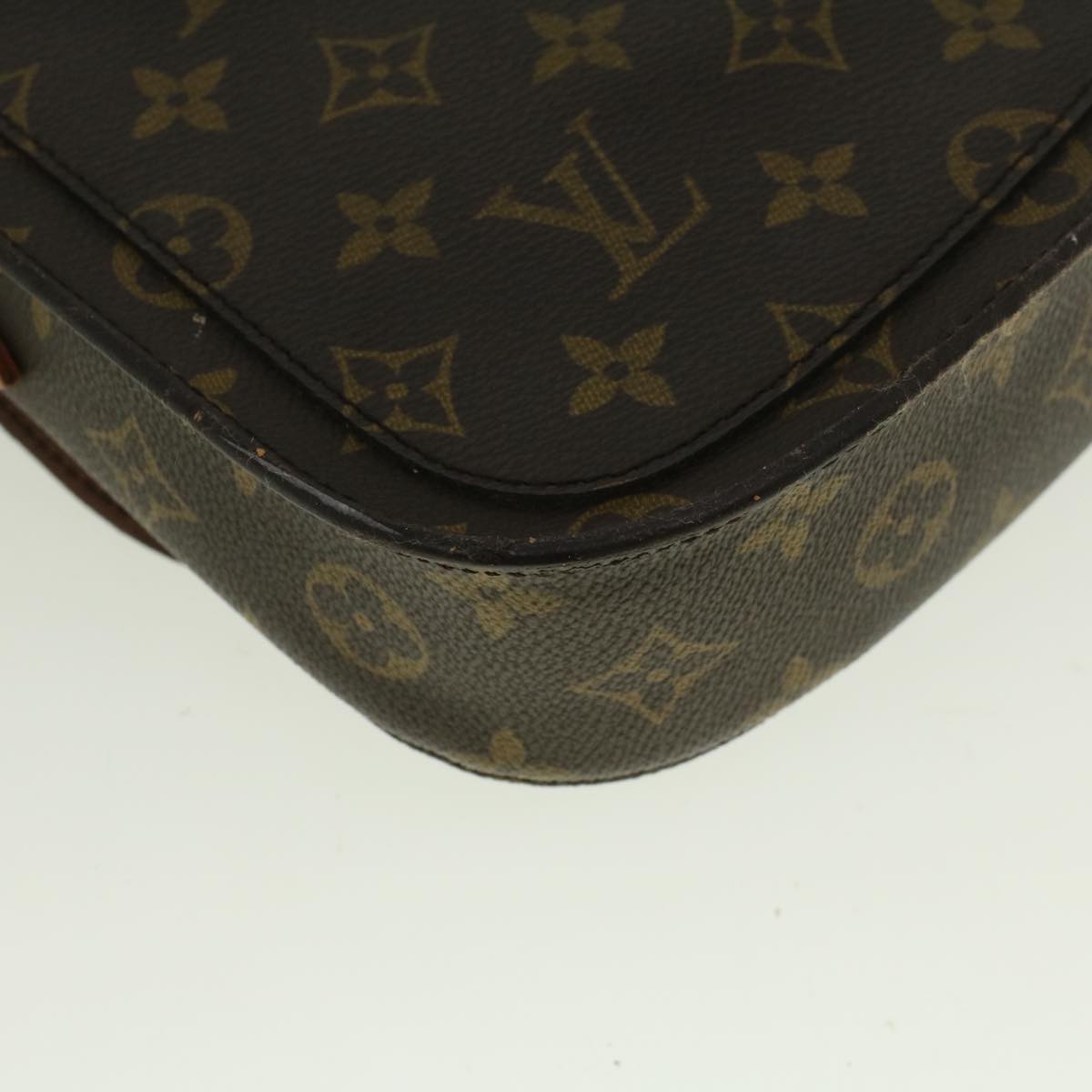 LOUIS VUITTON Monogram Saint Cloud MM Shoulder Bag M51243 LV Auth 59004