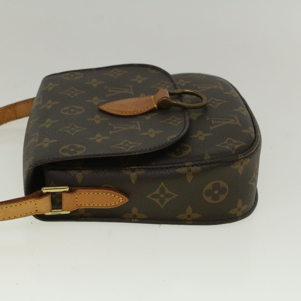 LOUIS VUITTON Monogram Saint Cloud MM Shoulder Bag M51243 LV Auth 59004