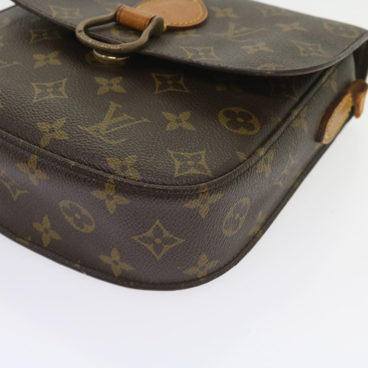 LOUIS VUITTON Monogram Saint Cloud MM Shoulder Bag M51243 LV Auth 59010