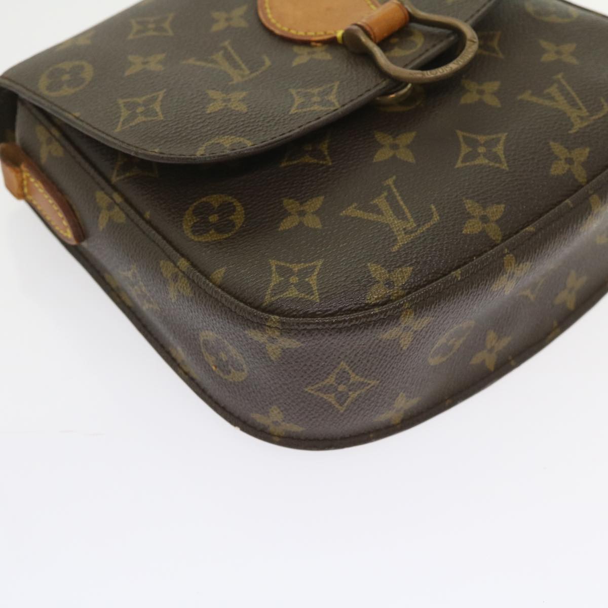 LOUIS VUITTON Monogram Saint Cloud MM Shoulder Bag M51243 LV Auth 59010