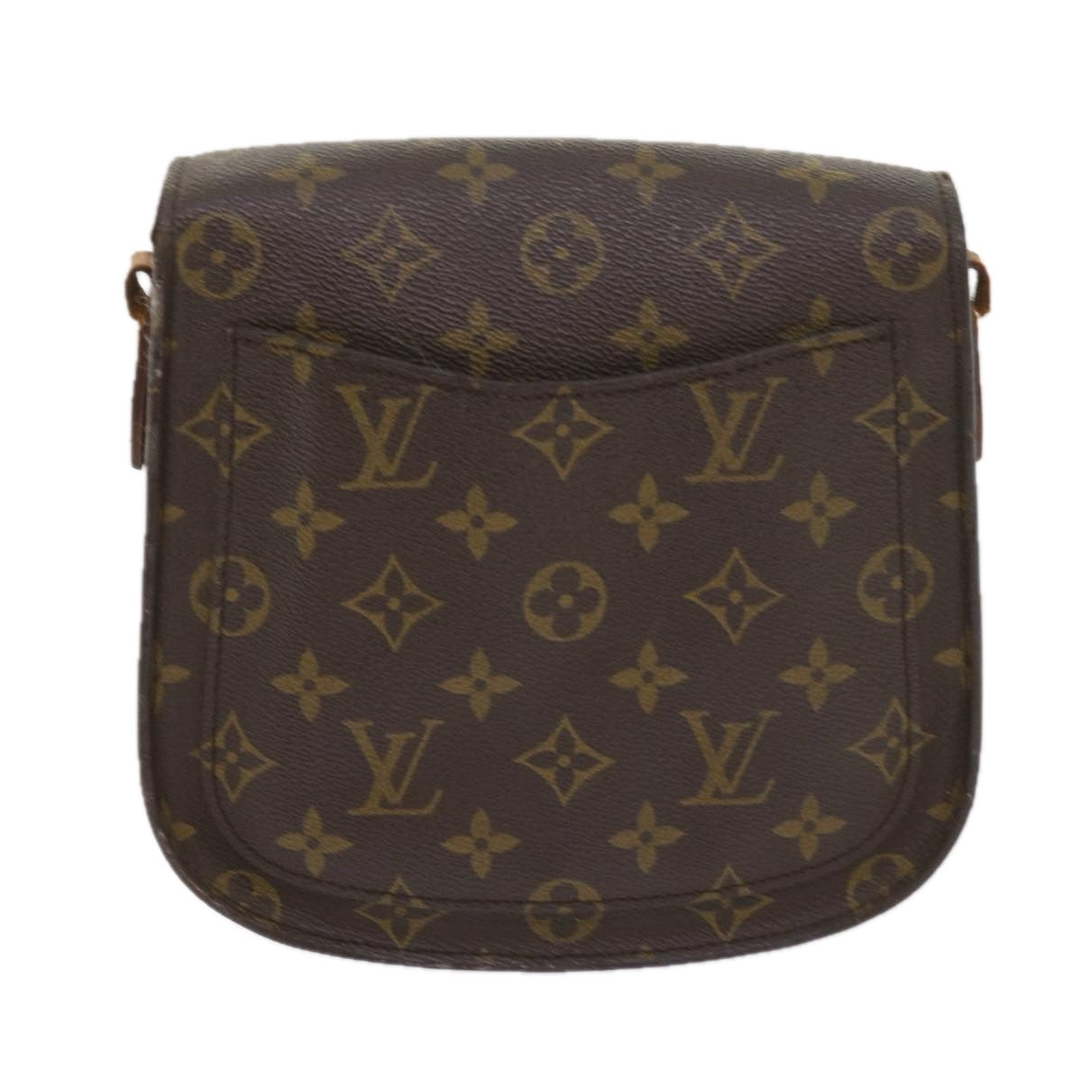 LOUIS VUITTON Monogram Saint Cloud MM Shoulder Bag M51243 LV Auth 59010