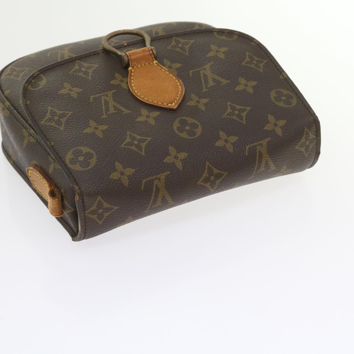 LOUIS VUITTON Monogram Saint Cloud MM Shoulder Bag M51243 LV Auth 59010