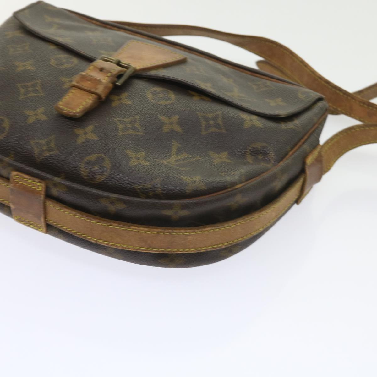 LOUIS VUITTON Monogram Jeune Fille MM Shoulder Bag M51226 LV Auth 59014