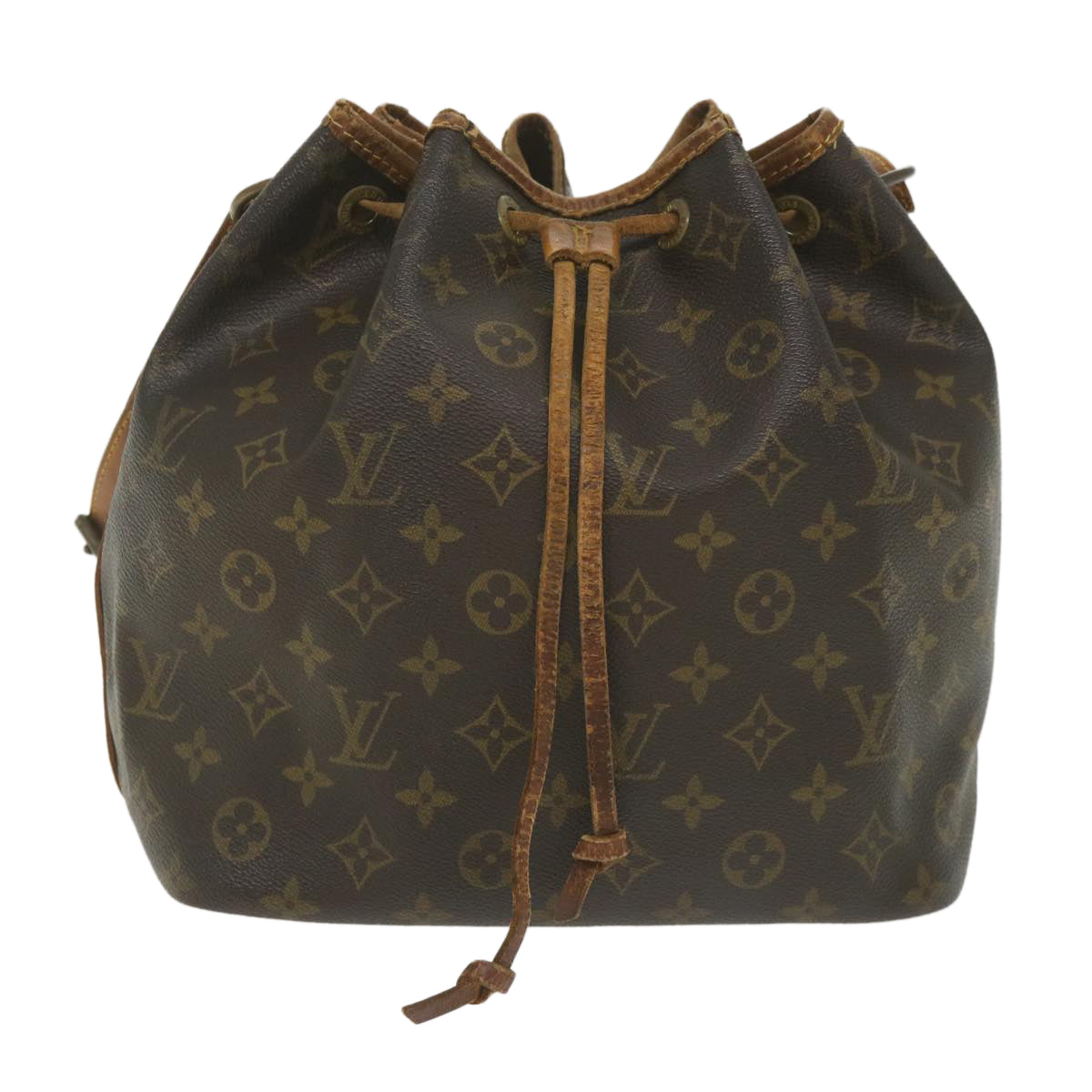 LOUIS VUITTON Monogram Petit Noe Shoulder Bag M42226 LV Auth 59038