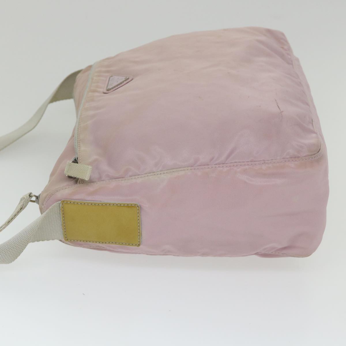 PRADA Shoulder Bag Nylon Pink Auth 59058