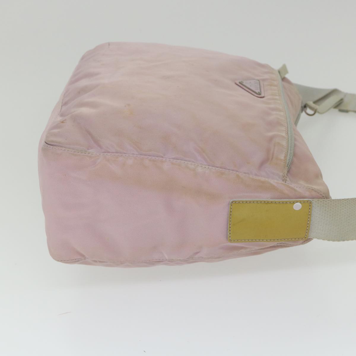 PRADA Shoulder Bag Nylon Pink Auth 59058