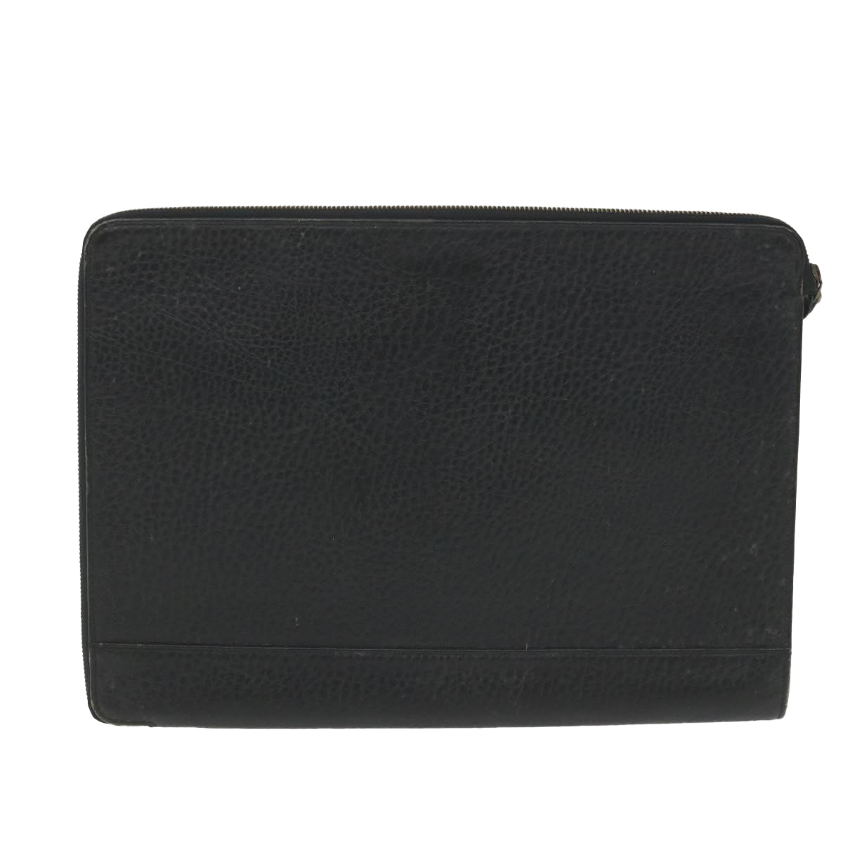 Burberrys Briefcase Leather Black Auth 59094 - 0