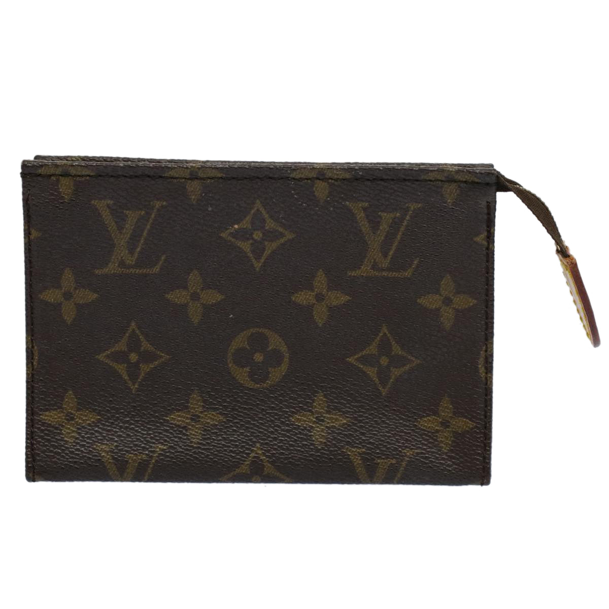 LOUIS VUITTON Monogram Poche Toilette 15 Pouch M47546 LV Auth 59112