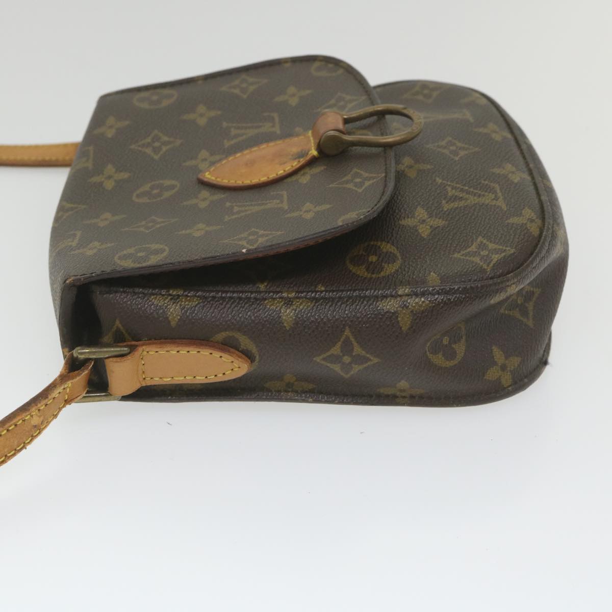 LOUIS VUITTON Monogram Saint Cloud MM Shoulder Bag M51243 LV Auth 59152