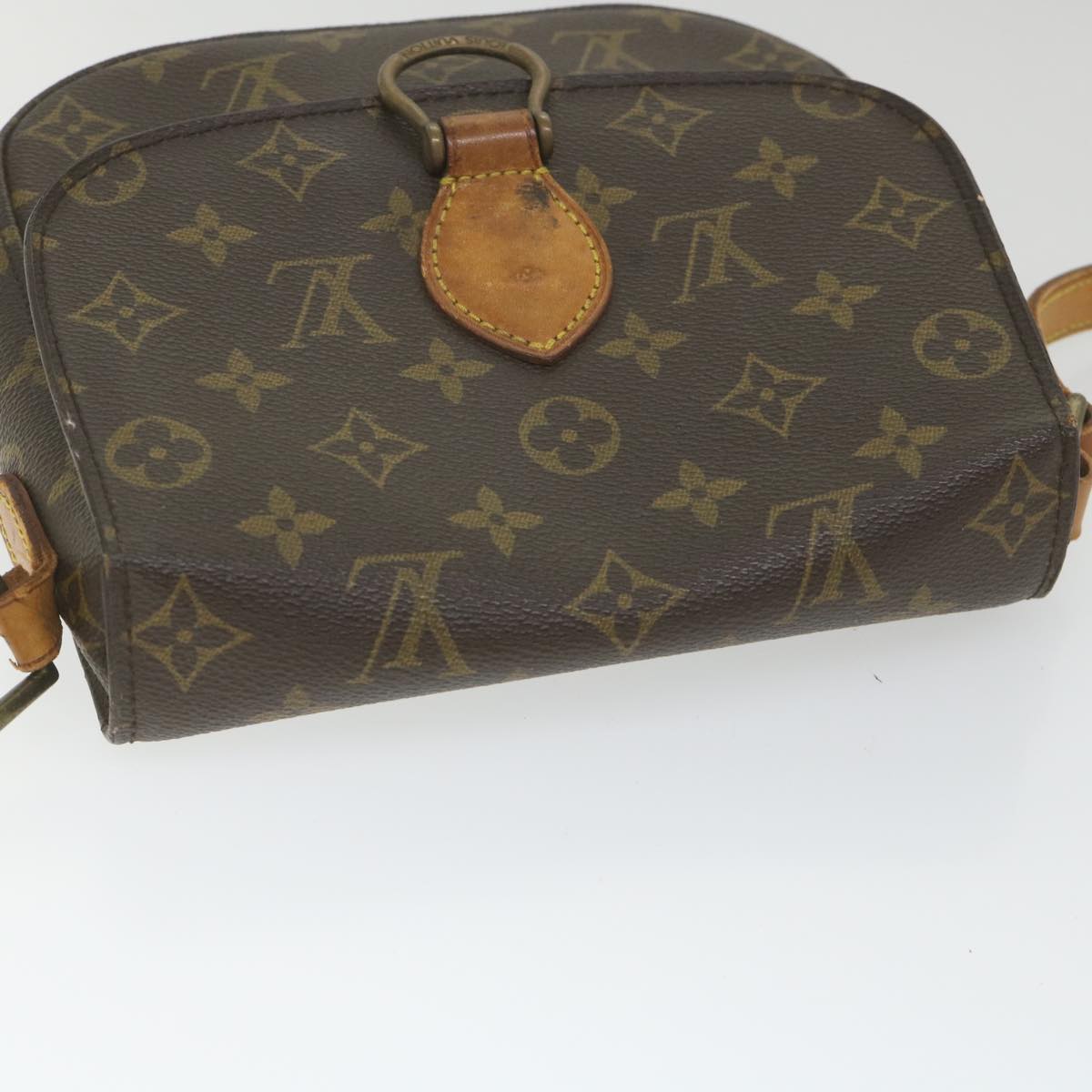 LOUIS VUITTON Monogram Saint Cloud MM Shoulder Bag M51243 LV Auth 59152