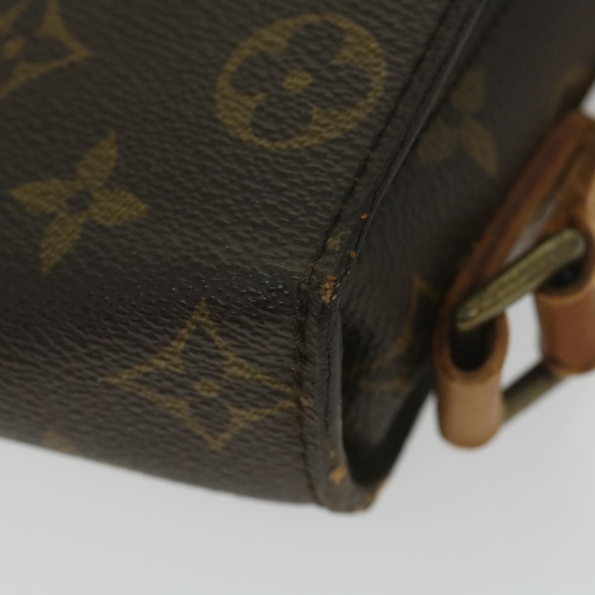 LOUIS VUITTON Monogram Saint Cloud MM Shoulder Bag M51243 LV Auth 59152