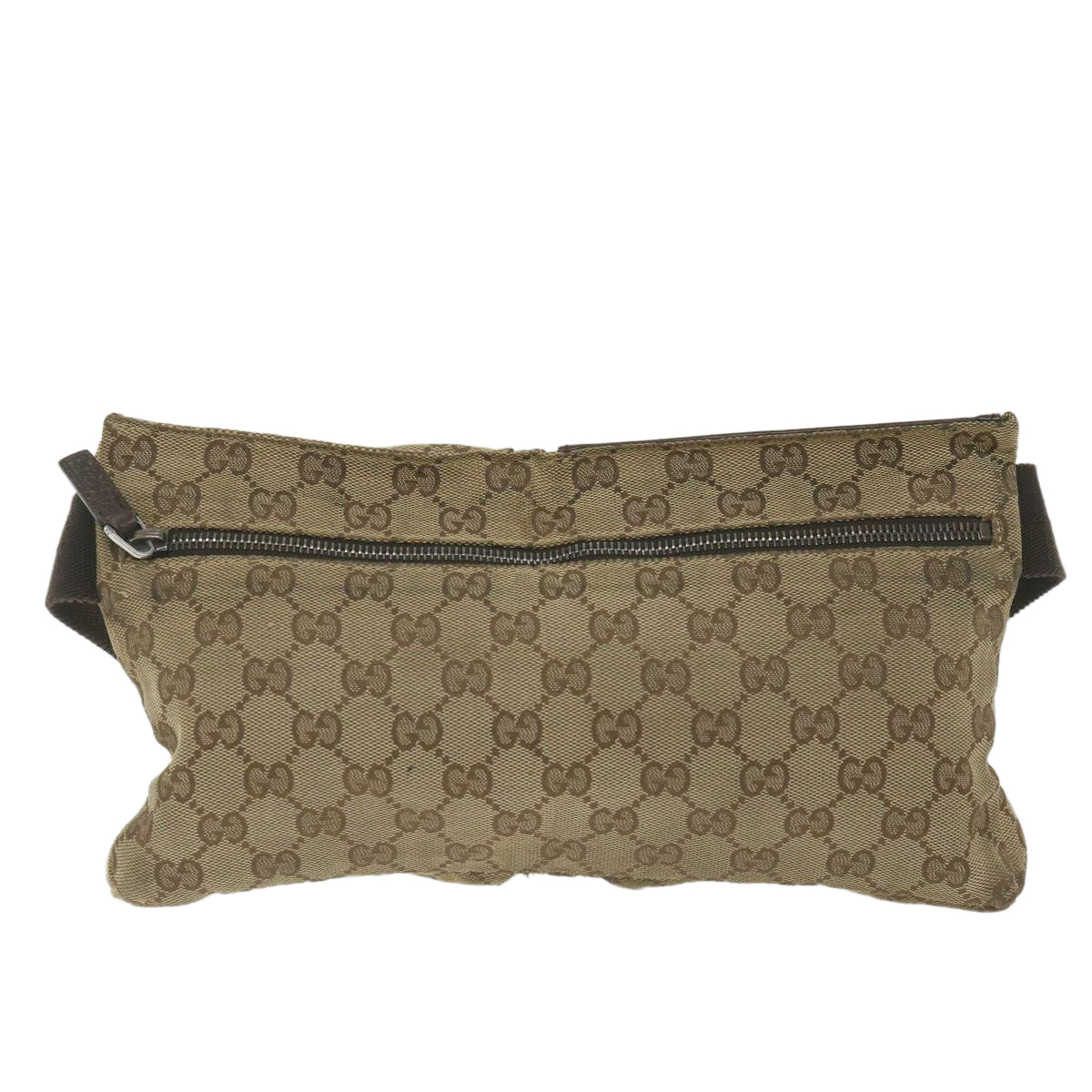 GUCCI GG Canvas Shoulder Bag Beige 28566 Auth 59156