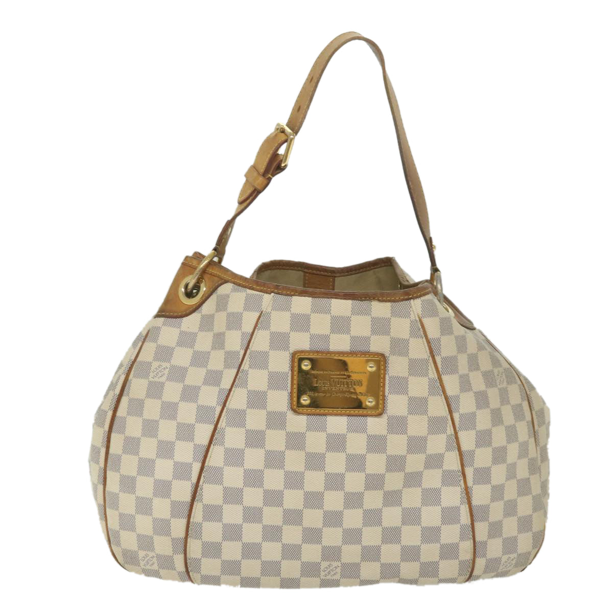 LOUIS VUITTON Damier Azur Galliera PM Shoulder Bag N55215 LV Auth 59169